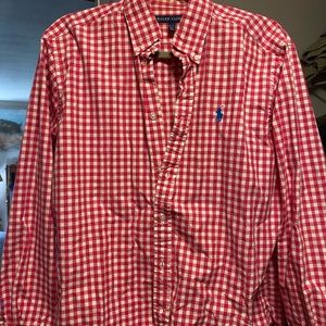 XL 100% cotton Ralph Lauren women’s button down shirt